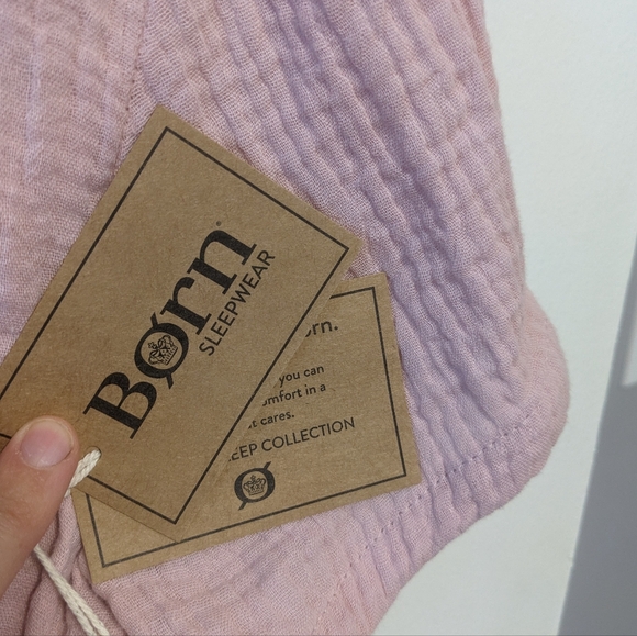 Born button down sleep shirt - Picture 2 of 3